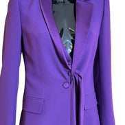 Giacca in enver satin A050266180270 ALBERTA FERRETTI
