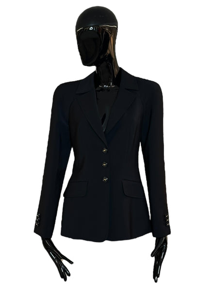 Giacca in lana stretch con bottoni AF V050416270555 ALBERTA FERRETTI