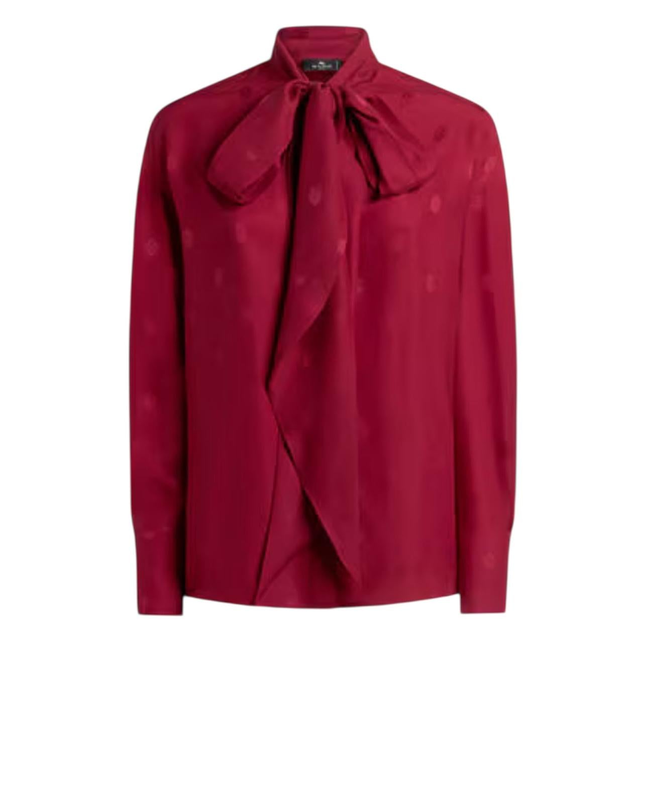 Blusa in seta Jacquard WRIA007799TU1L3R0108 ETRO