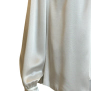 Camicia in satin con collo lavallier A021966190002 ALBERTA FERRETTI