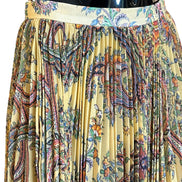 Gonna midi plisse' in georgette 116065003800 ETRO