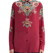 Camicia in seta con stampa piazzata WRIA0013AKA38X0865 ETRO