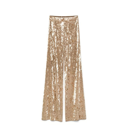 Pantalone in velluto cangiante 1410205 FORTE FORTE