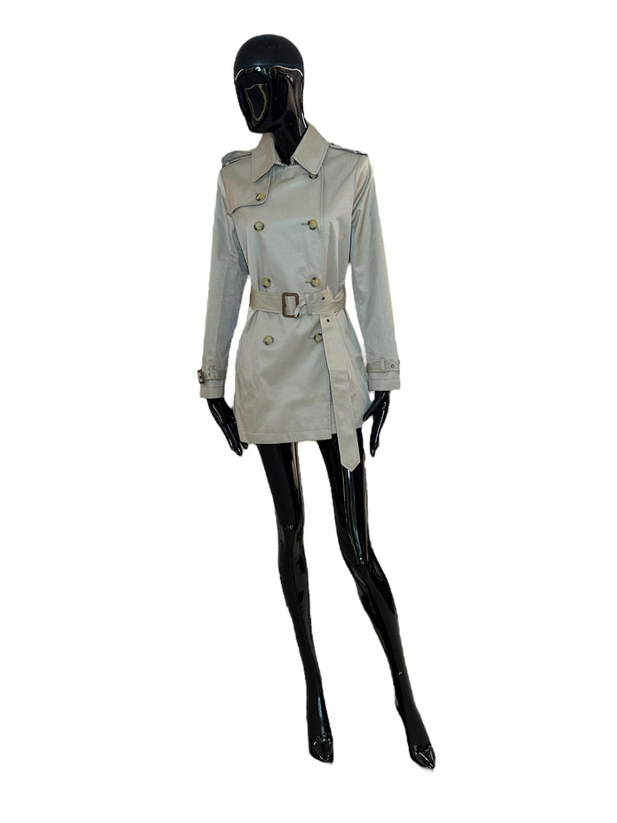 Trench in misto cotone con cintura 297936851002 RALPH LAUREN