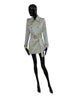 Trench in misto cotone con cintura