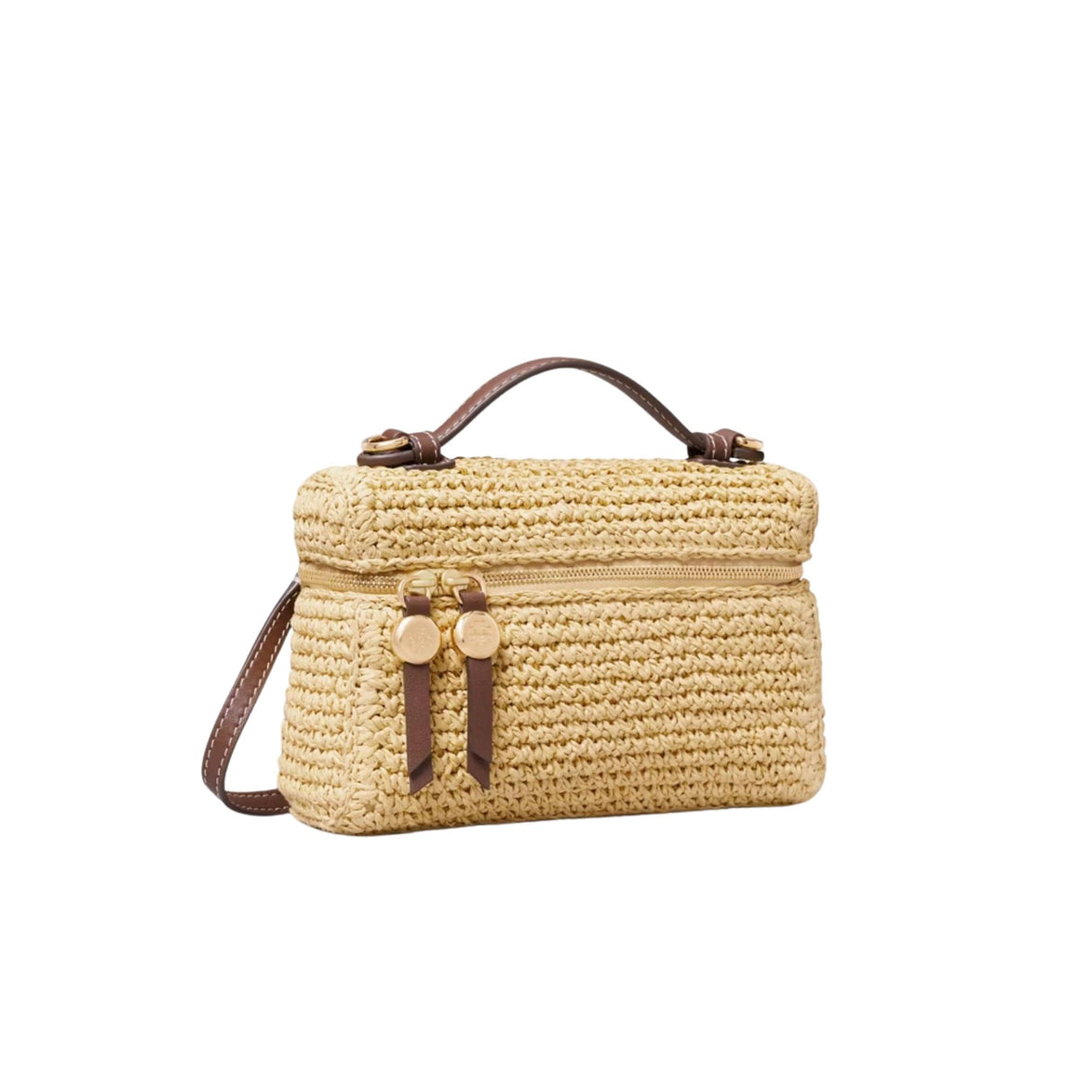 Straw Slim Top Handle 178968254 TORY BURCH