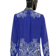 Camicia in crepe de chine bouquet WRIA0019AK012X0883 ETRO