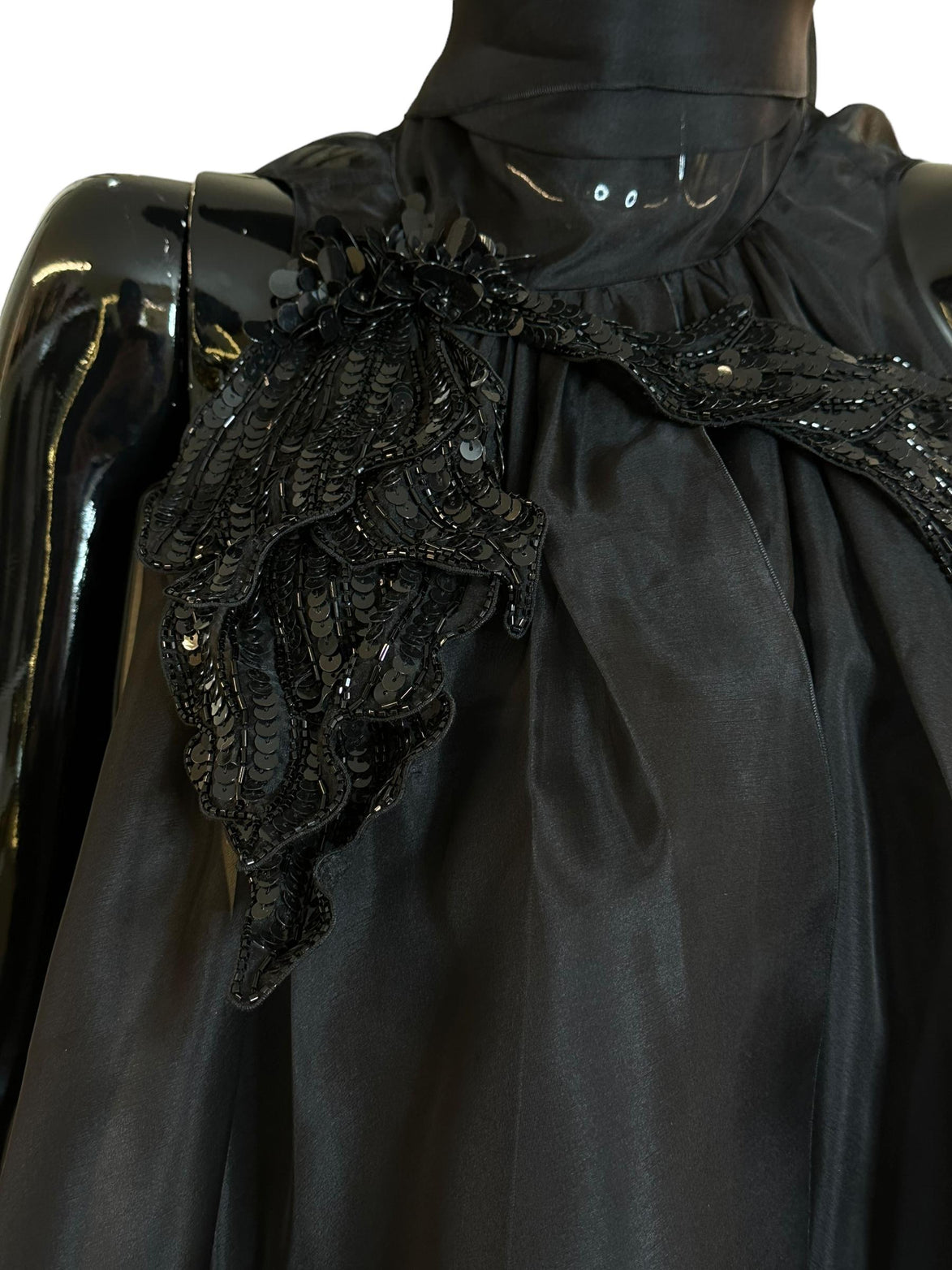 Top organza con fiocco A080416540555 ALBERTA FERRETTI