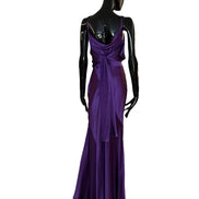 Abito in satin V040266190270 ALBERTA FERRETTI