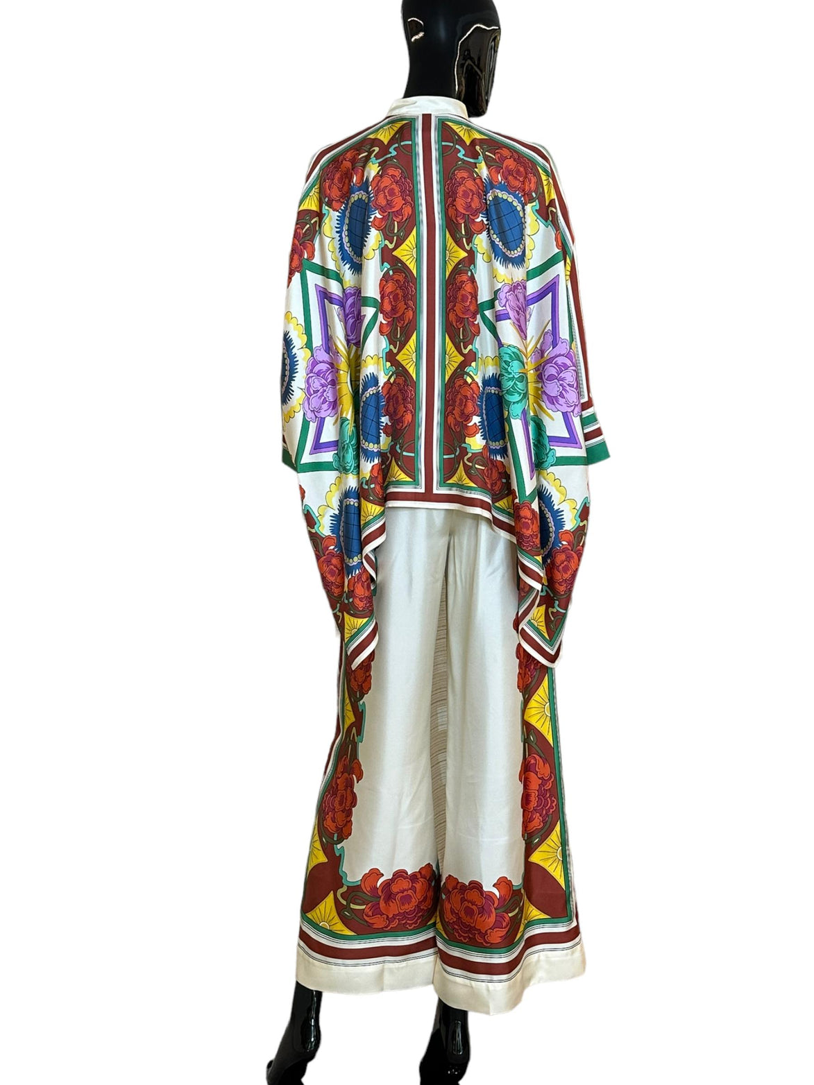 Palazzo Pants TRO0026SIL006LRT01WH04 LA DOUBLE J