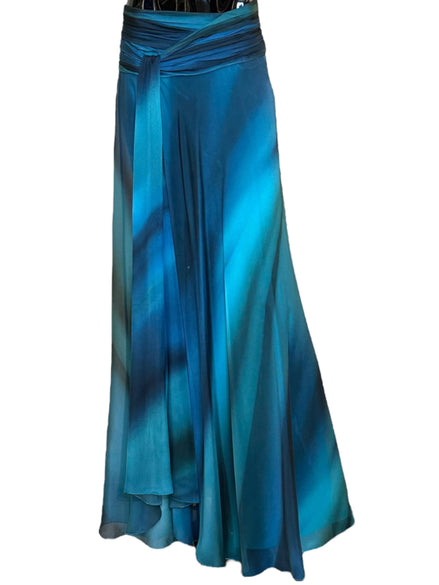 Gonna in chiffon di seta A011116421370 ALBERTA FERRETTI