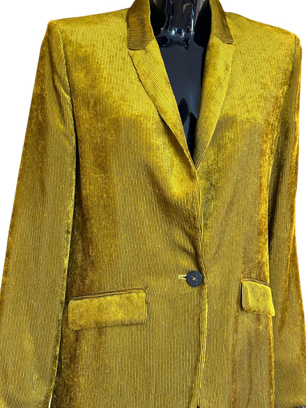 Giacca in velluto fluido a 700 righe 106513068 FORTE FORTE