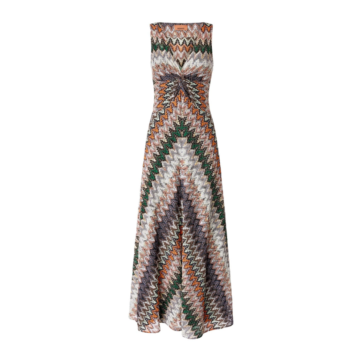 Abito scollatura annodata DS26SG1SBR014ZS72OW MISSONI