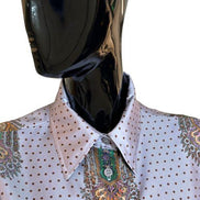 Camicia in twill di seta 117455218450 ETRO