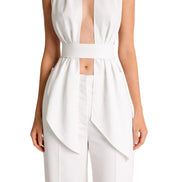 Top effetto sciarpa A080401280003 ALBERTA FERRETTI