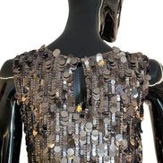 Abito smanicato con paillettes D721864058 PAROSH