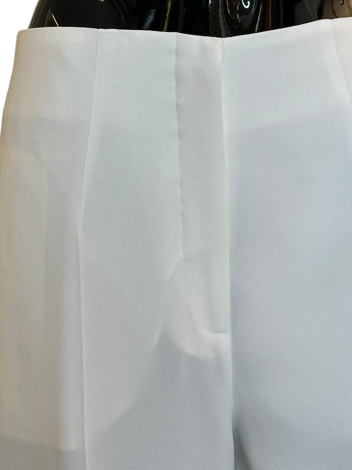 Pantalone palazzo in enver satin A031116180002 ALBERTA FERRETTI